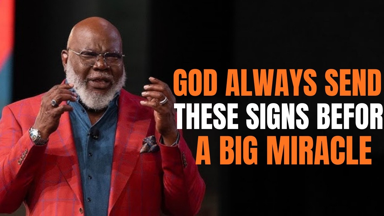 ✨ God Always Sends These Signs Before a Big Miracle | TD Jakes Motivational Speech