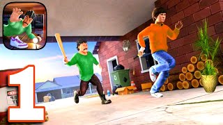 Hello Crazy Neighbor Game: Secret Family Escape 3D Gameplay Walkthrough Part 1 || Level 1 to 5 || screenshot 3