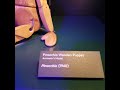 Pinocchio original wooden puppet from 1940 on display at the Disney 100 exhibit.