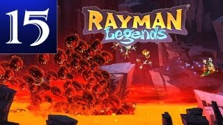 Rayman Legends - Part 15 - Olympus Maximus (The Amazing Maze, The Great Lava Pursuit) screenshot 5