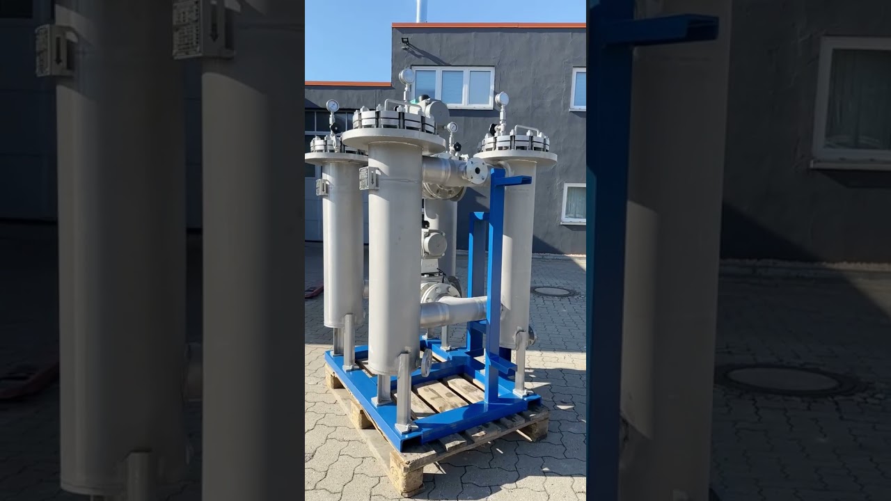 Fertig montiert & abholbereit:
Doppelfilter in Edelstahl 1.4571 – durchdachte Sonderausführung für k