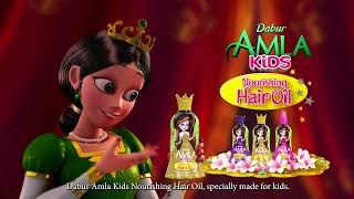 Dabur Amla Kids Hair Oil - Adventures of Princess Amira with Monster (Arabic)
