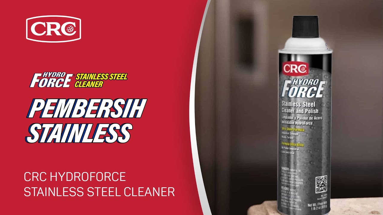 CRC Hydroforce Stainless Steel Cleaner Pembersih Stainless YouTube