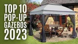 Top 10: Best Outdoor Pop Up Gazebos in 2023 / Outdoor Canopy Tent for Patio, Camping, Garden