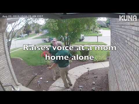 TruGreen Male Employee Raises Voice At Mom Home Alone, Calls Her Names
