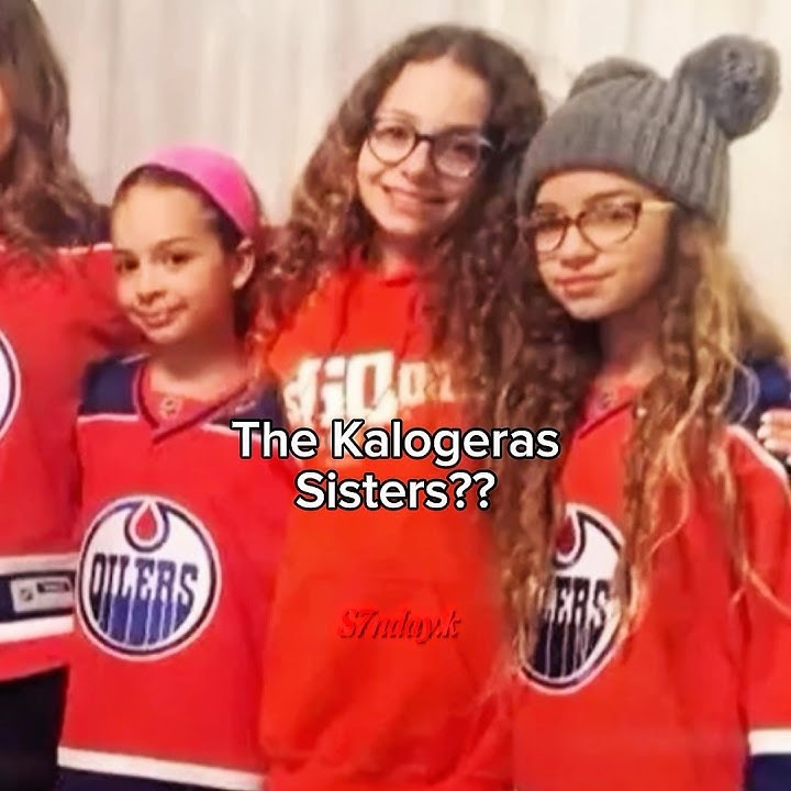 The oilers #kalogerassisters #recommended #fyp #sundaykalogeras #demitrakalogeras #curlyhair #shorts