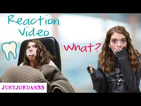 reacting-to-my-wisdom-teeth-video---first-time-watching!-i-justjordan33