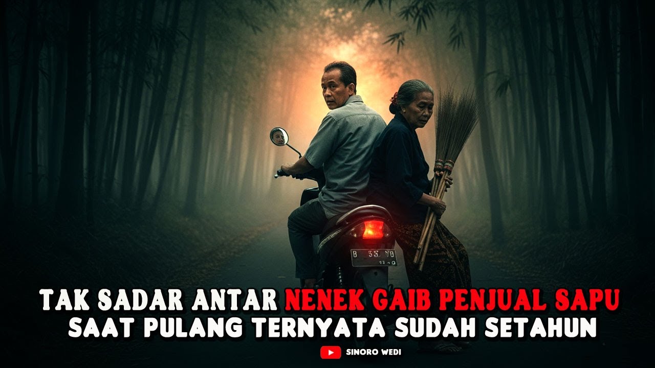 TAK SADAR ANTAR NENEK GAIB PENJUAL SAPU SAAT PULANG TERNYATA SUDAH SETAHUN