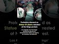 Statue of Liberty Arrested 😳 | No Kings Protest Explained #shorts