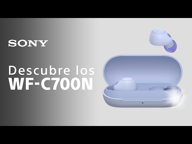 Sony WF-C700N Auriculares Inalámbricos, Bluetooth, Cancelación de Ruido ( Pequeños, Ligeros y con conexión multipunto, IPX4