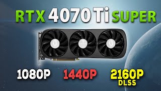 RTX 4070 Ti SUPER - Test in 16 Games | 1080p, 1440p, 4K + DLSS