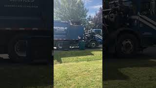 Republic Services ACX Autocar HeilDuraPack Python garbage truck