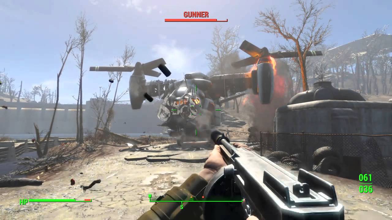 Fallout 4 spray and pray gun is really good