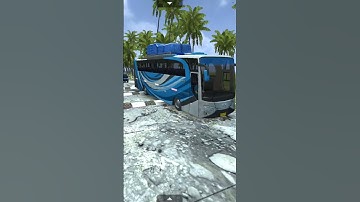 Broken Road Mod Map speed breaker test 🚍 #bussid #bussimulatorindonesia #shortsfeed #foryou