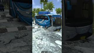 Broken Road Mod Map speed breaker test 🚍 #bussid #bussimulatorindonesia #shortsfeed #foryou
