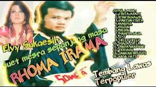 Rhoma Irama dan Elvy Sukaesih dalam duet mesra cinta abadi