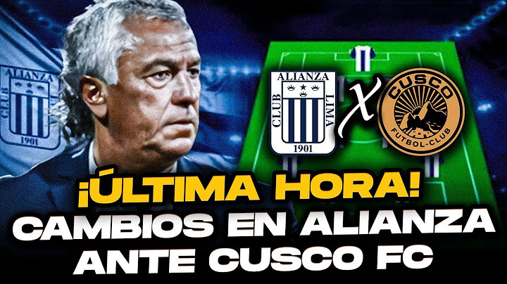 ¡ÚLTIMA HORA! Alianza Lima mete CAMBIOS en el 11 ante Cusco FC🔥