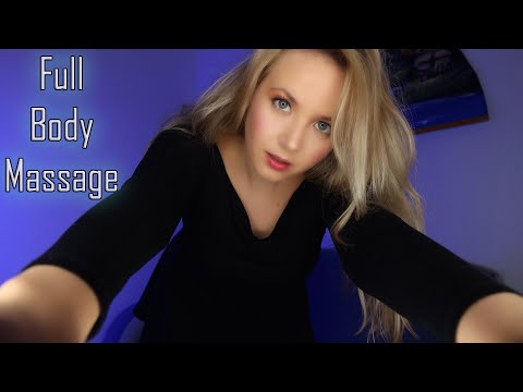 ASMR SPA-Behandlung für den Körper: Peeling, Öl, Massage