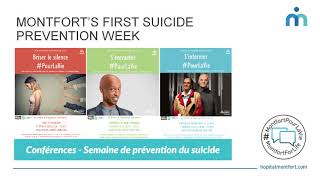 Engaging Champions in Suicide Prevention Best Practices: Lessons Learned from #MontfortForLife 2020