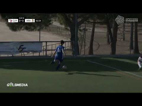 GOLES SEMIFINAL SUB 16 PLATA | Castilla-La Mancha 0 - 1 Aragón 2022/23