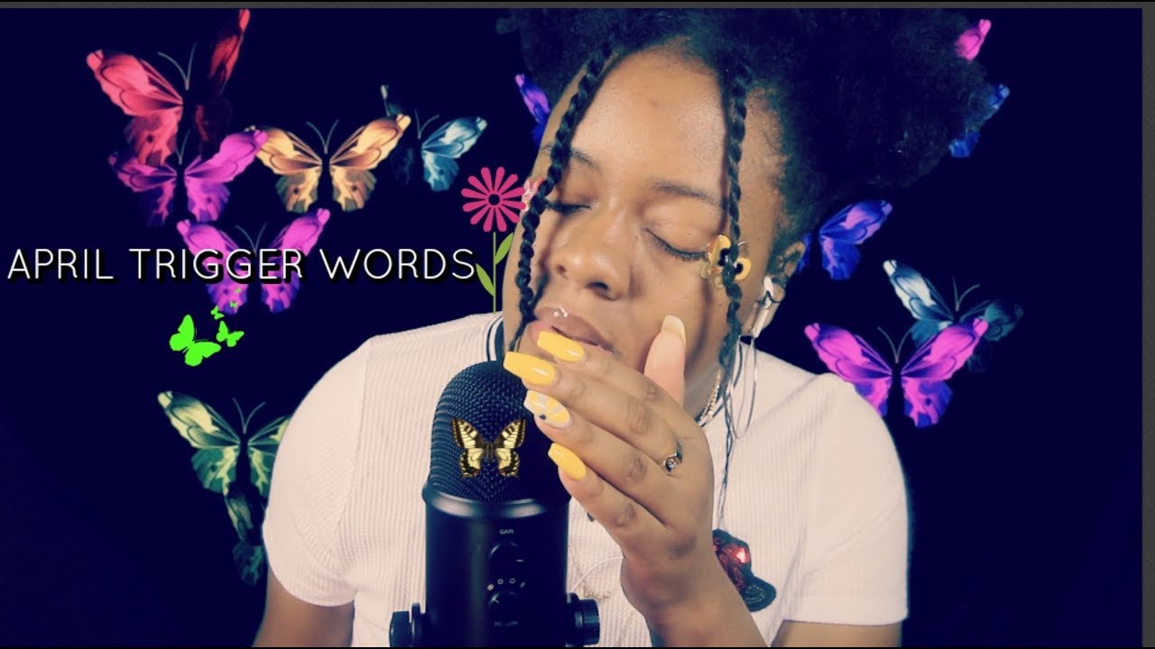 ASMR April Trigger Words | Hand Movements ~ - YouTube