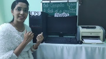 Parts of a Computer | Lesson-4 | Computer | Class-1