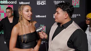 Tinashe On Inspiration For New Song &#39;Talk to Me Nice&#39; &amp; More | R&amp;B Hip-Hop Power Players &amp; Live 2023