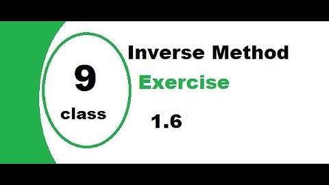 Class 9th Maths | Exercise 1.6 | Math CH 1 Matrices | Anjum Science Academy