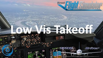 PMDG 737-700 for MSFS - Tutorial: Low Visibility Takeoff