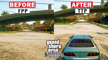Change Camera Angles in GTA San Andreas | Change Driving Screen | Camera View Change in San Andreas