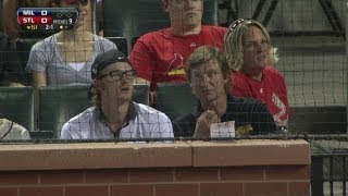 NHL legend Wayne Gretzky at Busch Stadium