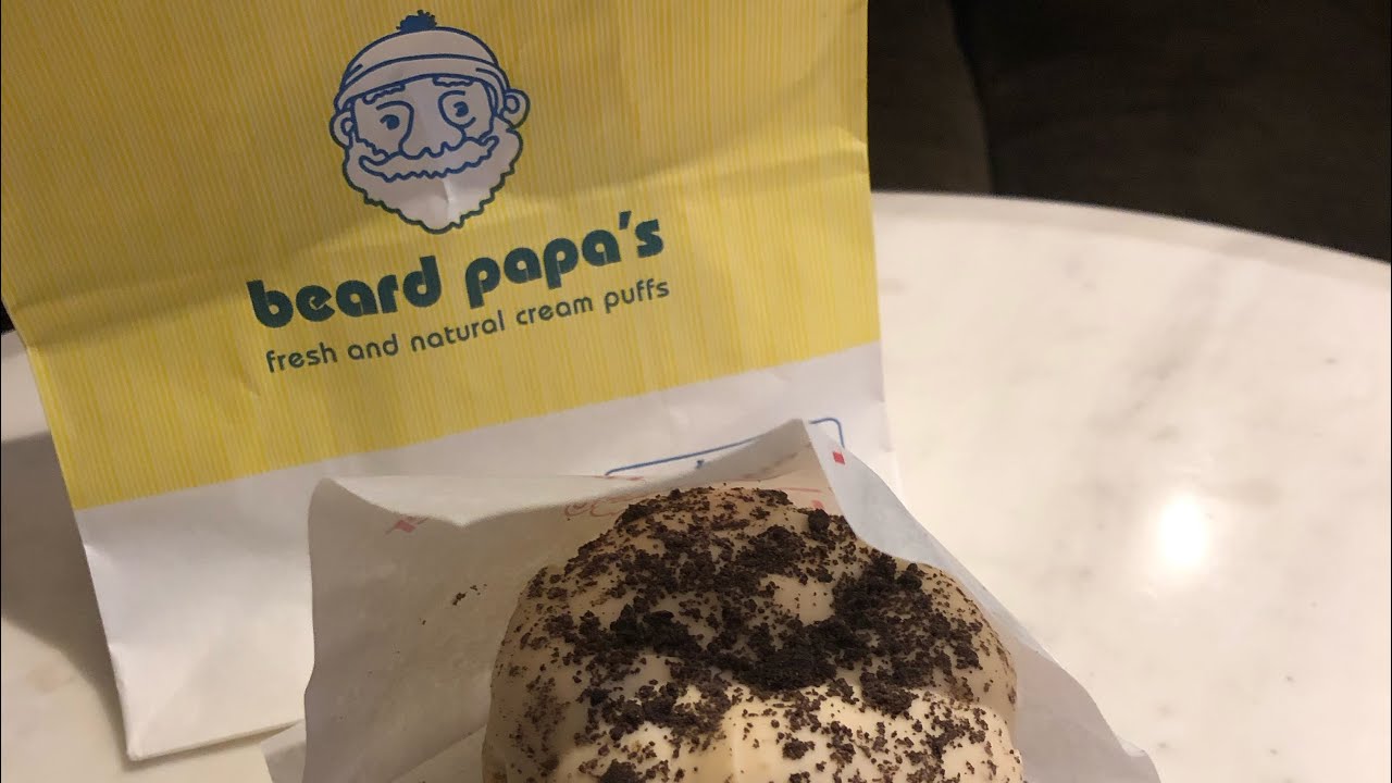 ลองชิม Beard Papa's cookies and cream flavour ซักหน่อย...
