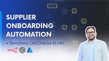 Supplier Onboarding Automation with Sanctions List Checks in n8n