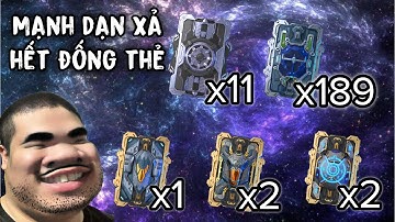 War Robots - Mạnh dạn xả toàn bộ thẻ mà tôi tích từ suốt mấy nghìn năm nay !!! Cái kết quá dảk !!!!!