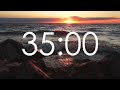 35 minute timer with ambient music