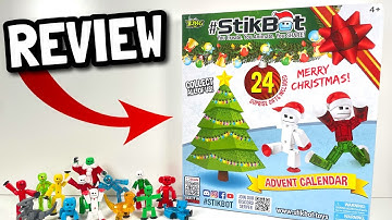 The COMPLETE Stikbot Advent Calendar REVIEW & UNBOXING! (2022)