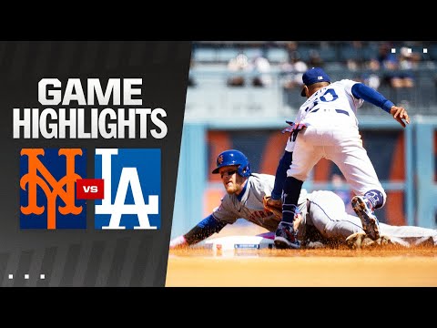 Mets vs. Dodgers Game Highlights (4/21/24) | MLB Highlights