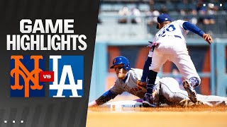 Mets vs. Dodgers Game Highlights (4\/21\/24) | MLB Highlights