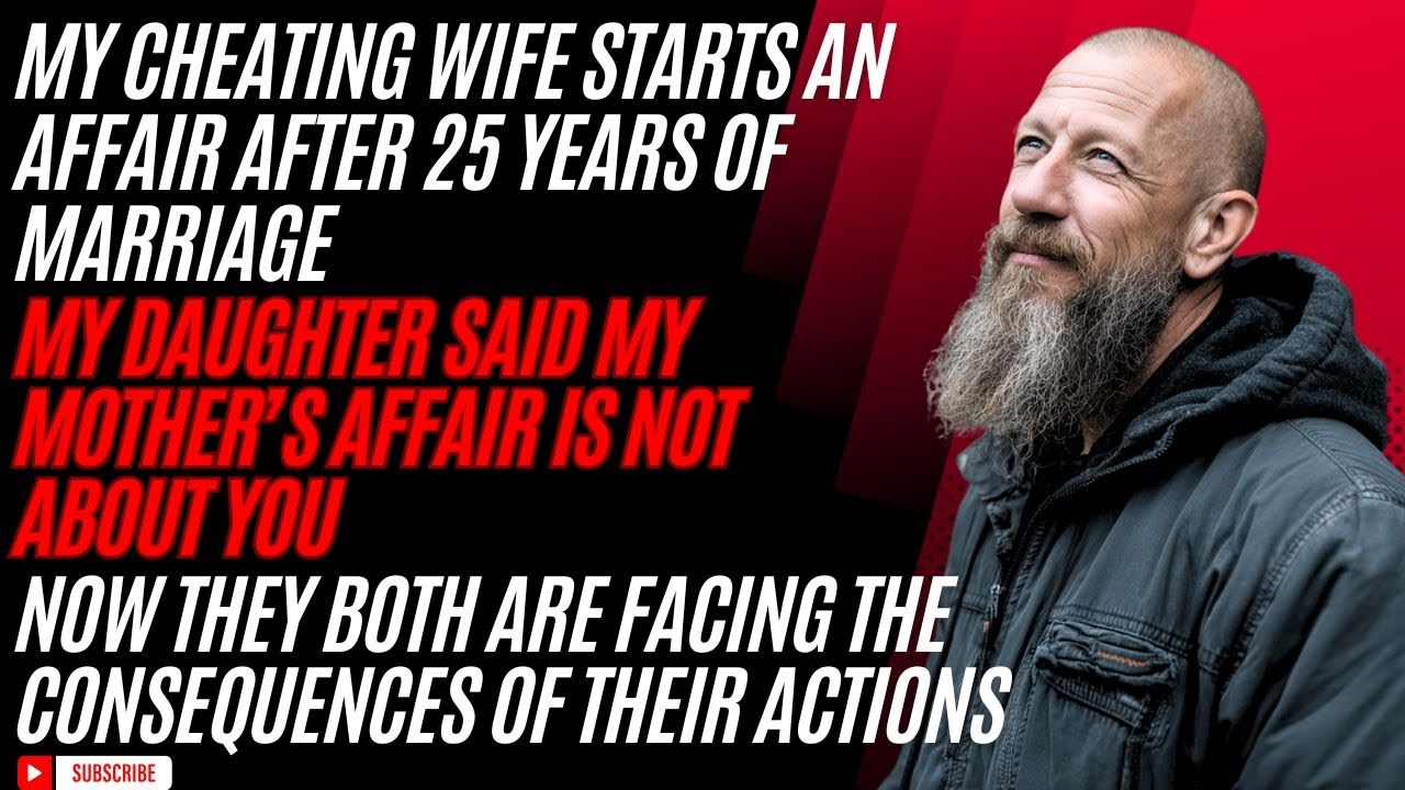 My wife cheated with our daughter’s professor, and my own daughter took her side.Cheating Wife Story