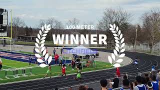 APS Middle School Track Meet Boys 100 Meter Dash
