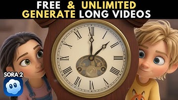 GENERATE LONG VIDEOS WITH SORA 2  | FREE & UNLIMITED | Consistent Character