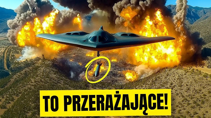Przerażające! Jak działa bomba, która zakończyła wojnę z Iranem (GBU-57)