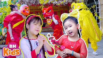 Nhạc Tết Múa Lân Ông Địa Vui Nhộn Cho Bé - Tết Là Tết, Tết Đón Xuân Về - Nhạc Tết Thiếu Nhi 2024