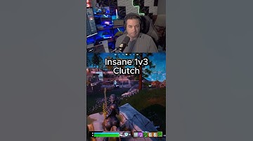 How Did I Win This 1v3 Battle?  #fortnite