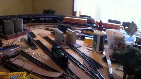 Model Train Layout Update #9