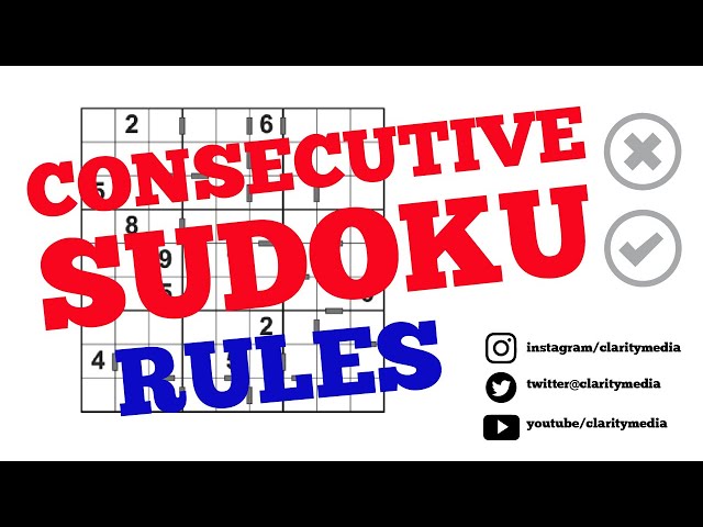 Consecutive Sudoku - Médio 