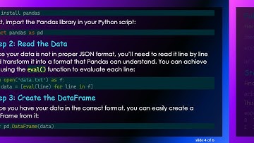 How to Convert a JSON File into a Pandas DataFrame