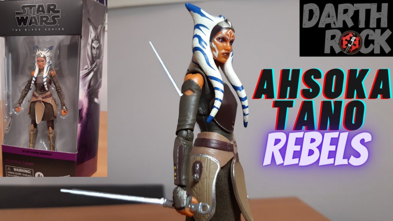 Ahsoka Tano ( Rebels ) Star Wars The Black Series + VC 202 comparison