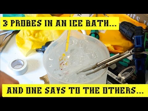 How To Calibrate A REX C100 Temperature Probe ~ Cooler Than A Polar Bears Toe Nails.