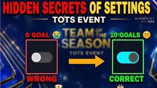 Best Gameplay Settings for TOTS Event 🔥 Full Control + Easy Wins | FC Mobile